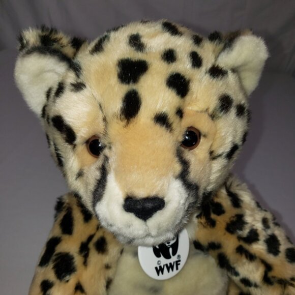 WWF Cheetah Collectibear Build A Bear BAB Retired 2007 14" - Picture 2 of 5